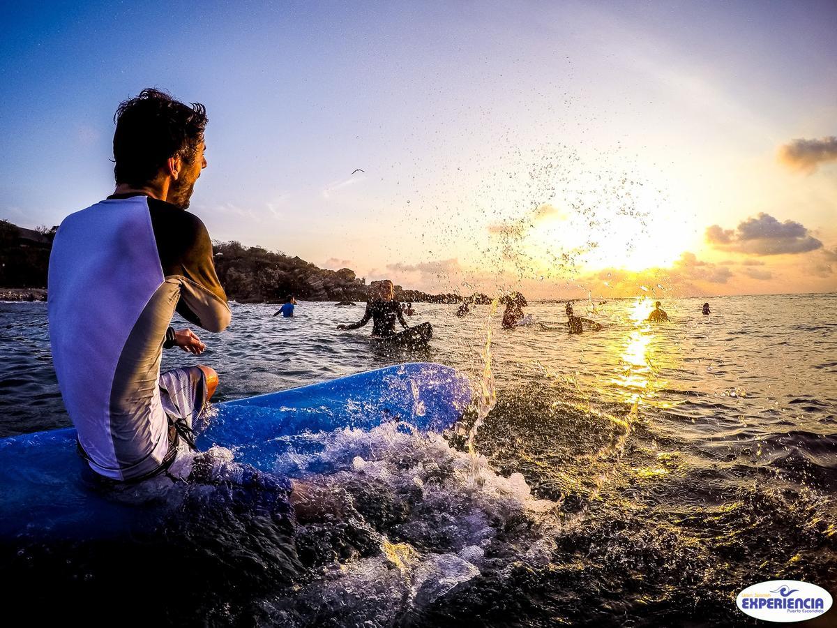 Brisas de Zicatela Experiencia Surf Camp 호스텔 외부 사진