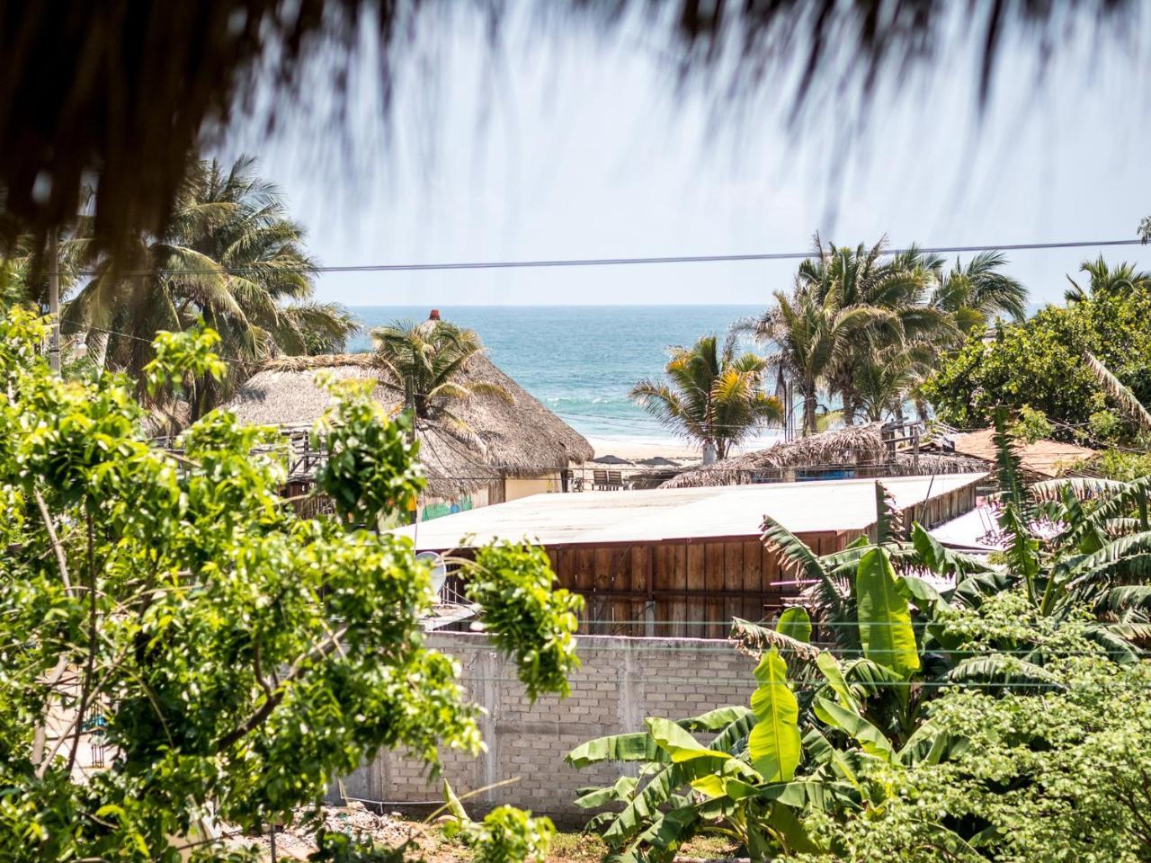 Brisas de Zicatela Experiencia Surf Camp 호스텔 외부 사진