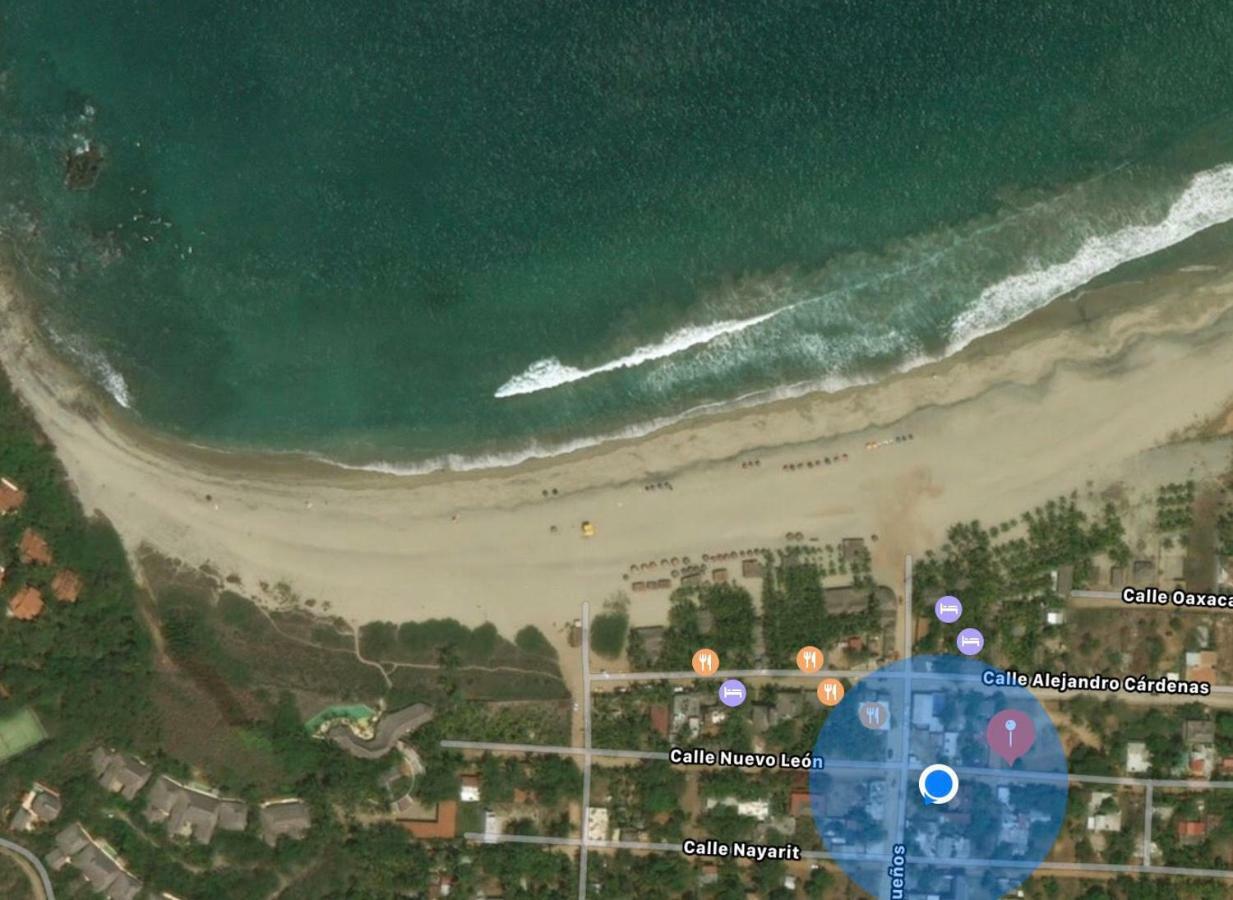 Brisas de Zicatela Experiencia Surf Camp 호스텔 외부 사진