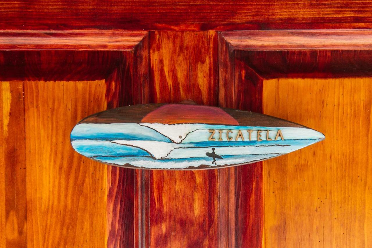 Brisas de Zicatela Experiencia Surf Camp 호스텔 외부 사진